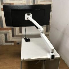 フィリップス　34型スピーカー搭載ワイド曲面　モニターアーム搭載の画像
