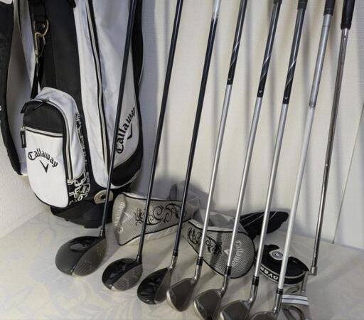 レディースキャロウェイソレイル初心者向けゴルフクラブセット