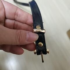 ほぼ未使用！黒★細ベルト☆の画像