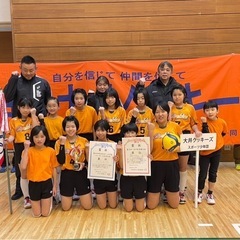 小学生バレーボール、団員募集中(大井クッキーズスポーツ少年団) - メンバー募集