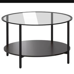 IKEA ガラステーブル