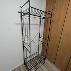 【美品】ニトリ ワードローブ チェルシー ブラックの画像