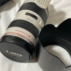 一眼カメラ5D3と望遠レンズ(70-200)の画像
