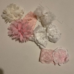 ベビー 髪飾り ニット帽（？