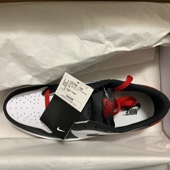Nike Jordan1 Retro Low OG Black Toe 新品未使用