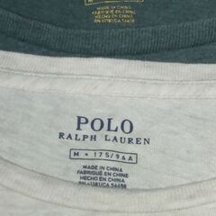 【終了・有難うございました‼】中古 ポロ ラルフローレン 色違いTシャツ ロゴ刺繍 Mサイズ 早い者勝ちです✨✨の画像