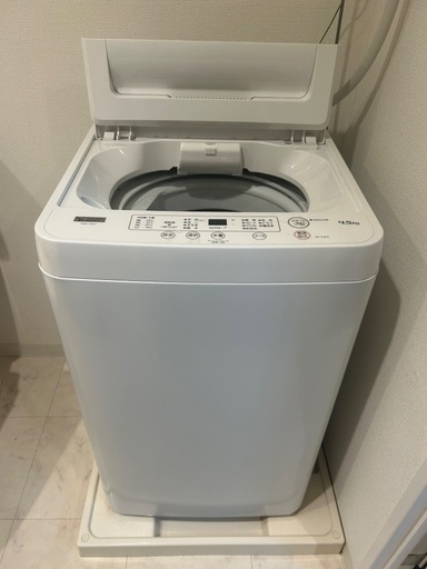 全自動洗濯機(4.5Kg) / 【YAMADASELECT】YWM-T45H1