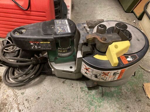 電動 工具 ハイコーキ HIKOKI 鉄筋 カット ベンダー 16mm VB16Y 導通、アーム動くこと確認済み 鉄筋カットベンダ