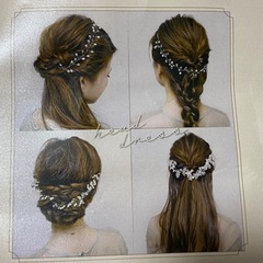 【美品】　ヘッドドレス　ヘアアクセサリーの画像