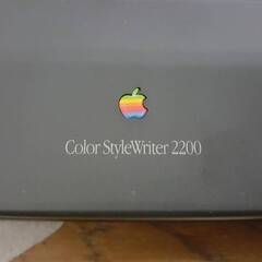 Apple純正 Color StyleWriter 2200 Macintosh カラースタイルライター プリンタ 動作未確認 ジャンクにての画像