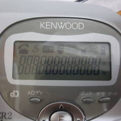 ケンウッド KENWOOD IS-KM88 ナンバーディスプレイ 留守番 電話機 通電確認のみ 不動のためジャンクにての画像