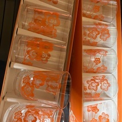 未使用★レトログラスセット(1箱:#20