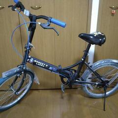 折りたたみワンピース自転車の画像