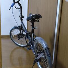 折りたたみワンピース自転車の画像