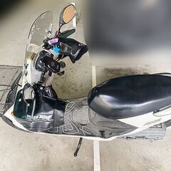 実働　グランドアクシス100 ヤマハ ２スト スクーター 原付２種の画像