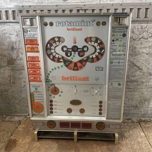 海外製 レトロゲーム機 コインゲーム メダルゲーム 希少品 rotamint brillant