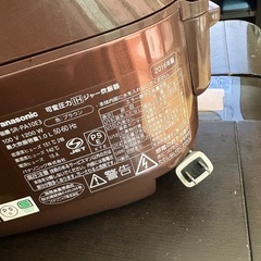パナソニック　炊飯器　2016年製の画像