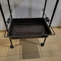 エステ用3段ワゴンキャスター付きの画像