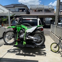 バイク用　ヒッチキャリアの画像