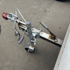 ご成約済　苫小牧発　車検2年以上！　コミコミ　サイドブレーキ付き！　サスペンション付き！　軽トレーラーの画像
