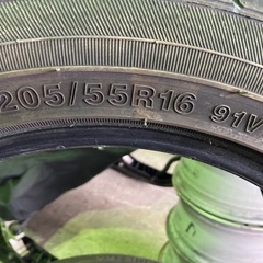夏タイヤ　205/55R16   8分山の画像