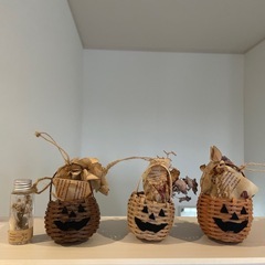 かぼちゃのドライフラワーセット