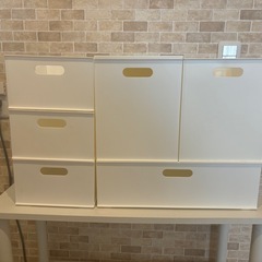 商談中【ニトリ】収納ボックス6個セットの画像