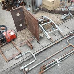 ユニパー 瓦揚げ機 スーパータワー UP-106 ハシゴなし 荷揚げ機