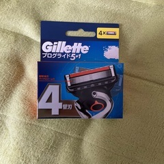 ジレットプログライド　ブルー　4枚替え刃　未開封品