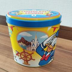 ディズニー　缶　ドナルドの画像