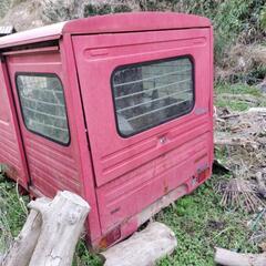 ジャンク　郵便局車　物置きの画像