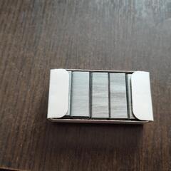 【あげます】ホチキス針の画像