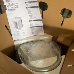 象印　電気ポット3L 未使用新品の画像