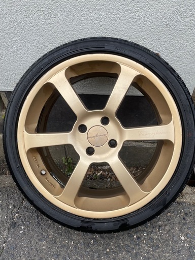 トミーカイラ 17インチ ホイール 4穴 ヴィッツ ロードスター