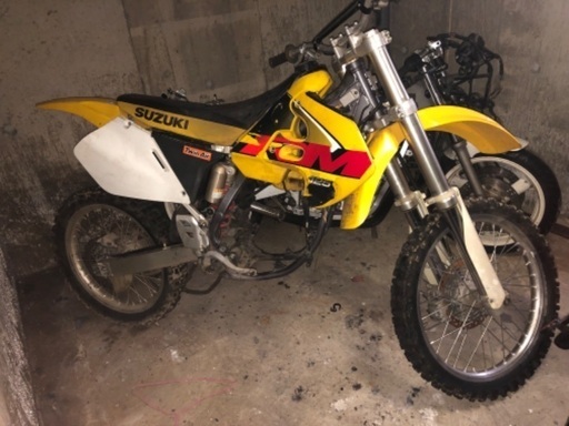 RM125 部品取りカスタムベース　欠品あり