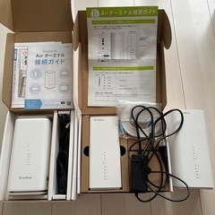 softbank Air Wi-Fiルーター　3台セットの画像