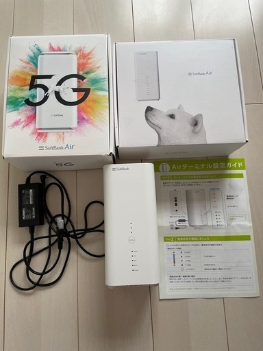 softbank Air Wi-Fiルーター　3台セット
