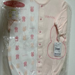 ミッフィー　ベビー服 カバーオール　