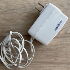 中古　SoftBankワイヤレス充電器+アダプター ホワイト 充電ベース ソフトバンクの画像