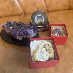 天然石アメジスト他