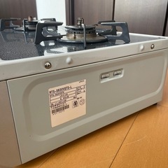 【取引中】　リンナイ　グリル付きガステーブル　ガラストップ　LPガス用の画像