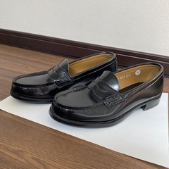 ローファー　黒22.5cmの画像