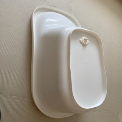 5/18まで　差し上げます。ベビーバス　西松屋の画像