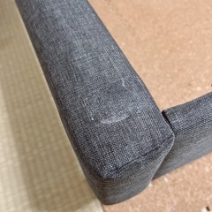 【引渡決定】ZINUS ジヌス 布張り ヘッドボード付 ベッドフレーム  セミダブル  Nelly Upholstered Platform OPP グレー 木製の画像