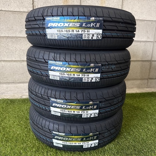 決まりました】ブリヂストン 155/65R14 交換工賃・廃タイヤ処分料