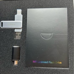新品未使用　USBメモリ 128GB 3in1 大容量 USB3.0高速 アイフォン用の画像