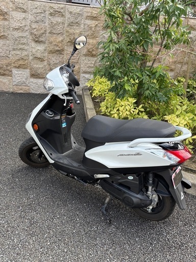 YAMAHAアクシスＺ(2023年)+リヤボックス