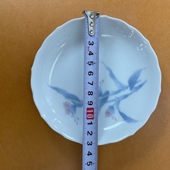 
お譲りします。花柄　小皿5枚セットの画像
