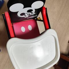 ミッキーのベビーチェアの画像