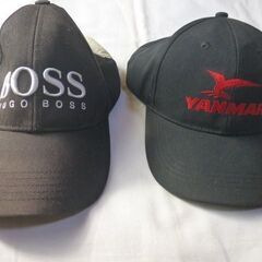 BOSSとYANMARのキャップ２点です。